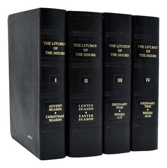 Liturgy Of The Hours (Set Of 4) (Leather) - Unique Catholic Gifts