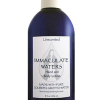 Immaculate Waters Unscented Hand a Body Lotion - Unique Catholic Gifts