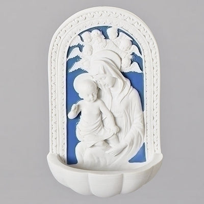 Madonna and Child Holy Water Font 6