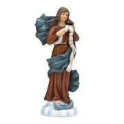 Mary Undoer of Knots Our Lady undoer of Knots Figurine Statue 4 1/4" - Unique Catholic Gifts