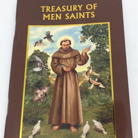 Prayer Book - Treasury Of Men Saints Aquinas Press - Unique Catholic Gifts