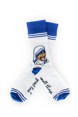 Mother Teresa of Calcutta Socks (Adult) - Unique Catholic Gifts