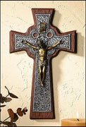 Celtic Crucifix (10") disc - Unique Catholic Gifts