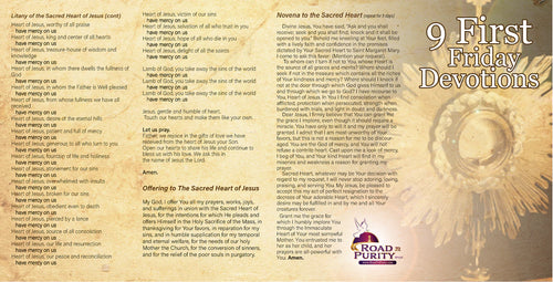 9 First Friday Devotions - Unique Catholic Gifts