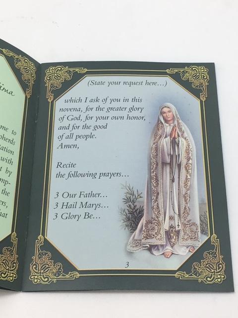 Novena to Our Lady of Fatima - Unique Catholic Gifts