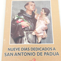 Nueve Dias Dedicados a San Antonio De Padua (Español) Tapa blanda - Unique Catholic Gifts