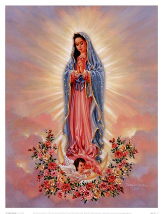 Our Lady of Guadalupe Canvas Print 10" x 14" - Unique Catholic Gifts