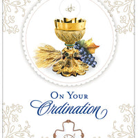 On Your Ordination Greeting Card - Unique Catholic Gifts