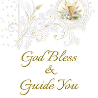 On Your Ordination God Bless & Guide You Greeting Card - Unique Catholic Gifts