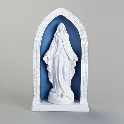 Our Lady of Grace Cathedral Della Robia Arch Statue 10 1/4