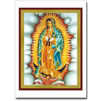 Our Lady of Guadalupe Icon Greeting Card - Unique Catholic Gifts