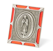 Our Lady of Guadalupe Table Plaque 1 /34" x 2" - Unique Catholic Gifts