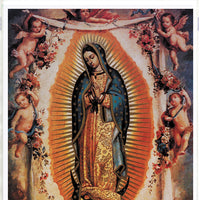 Our Lady of Guadalupe with Angels 8 x10" Print - Unique Catholic Gifts