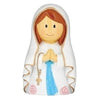 Our Lady of Lourdes Little Patron Figure 3 1/4" - Unique Catholic Gifts