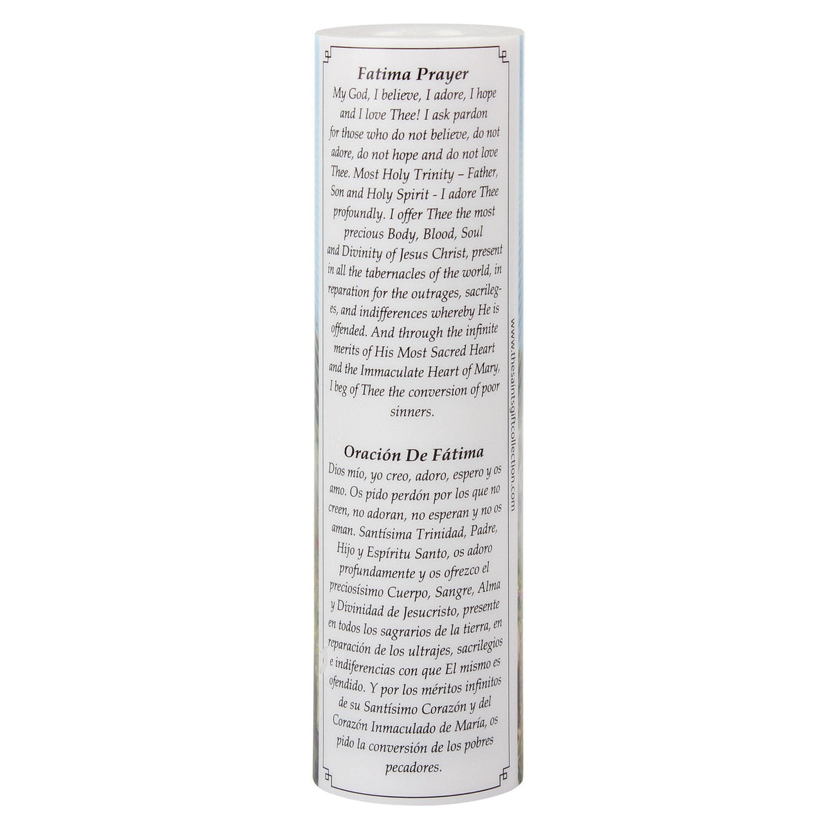 Our Lady of Fatima LED Candle Timer - Unique Catholic Gifts