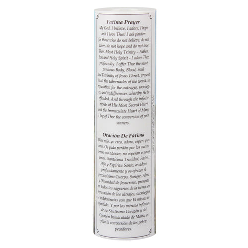 Our Lady of Fatima LED Candle Timer - Unique Catholic Gifts