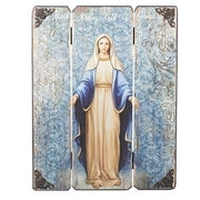 Our Lady of Grace Wall Panel (17") - Unique Catholic Gifts
