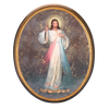 Oval Picture Divine Mercy - Unique Catholic Gifts