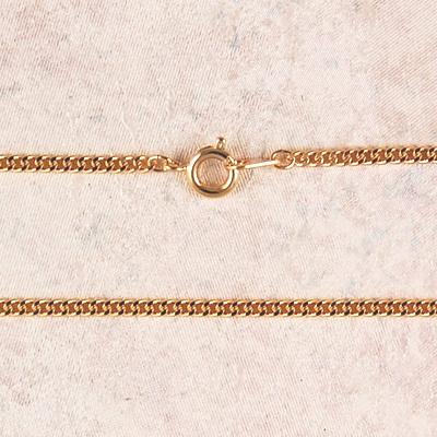 Medium Gold Plated Chain with Clasp ( 24