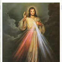 Poster de la Divina Misericordia de Jesus 8"x10" - Unique Catholic Gifts