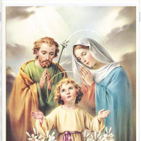 Holy Family Print 8 x 10" - Unique Catholic Gifts