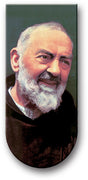 Padre Pio 3" Magnetic Bookmark - Unique Catholic Gifts