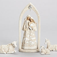PaperCut Style Nativity Set 10" - Unique Catholic Gifts