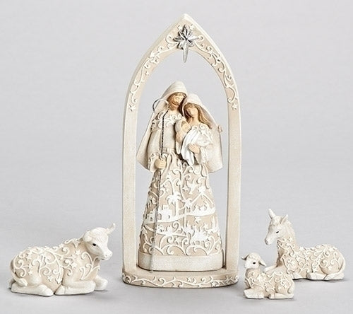 PaperCut Style Nativity Set 10" - Unique Catholic Gifts
