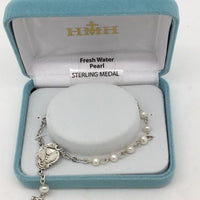 Pearl First Communion Bracelet - Unique Catholic Gifts