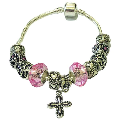 Pink Toggle Bracelet - Unique Catholic Gifts