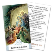 St. Andrew Novena Prayer Card - Unique Catholic Gifts