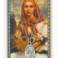 St. Dymphna Prayer Card Set - Unique Catholic Gifts