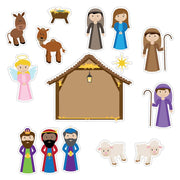 Nativity Puffy Stickers - Unique Catholic Gifts