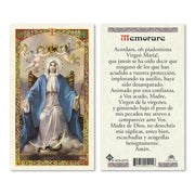 Reina Del Cielo Tarjeta Sagrada laminada (Cubierta de Plástico) - Unique Catholic Gifts