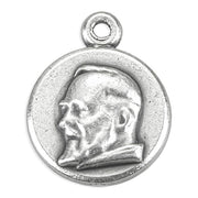 Padre Pio Charm Medal 15MM - Unique Catholic Gifts