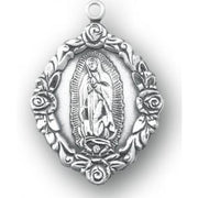 Our Lady of Guadalupe Sterling Silver Medal - Unique Catholic Gifts