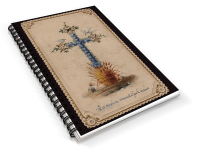 The Cross Sanctifies the Soul Writing Journal - Unique Catholic Gifts