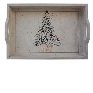 Joy to the World Serving Tray - Unique Catholic Gifts