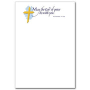May the God of Peace Be with You Stationery (6 1/4" x 9".) - Unique Catholic Gifts