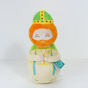 Saint Patrick Plush Doll 10" - Unique Catholic Gifts