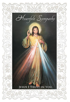 Heartfelt Sympathy Greeting Card - Unique Catholic Gifts
