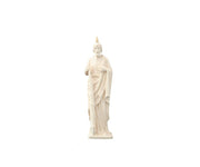 Saint Jude Hand Carved Natural Wood Statue 5" by Dolfi - Unique Catholic Gifts