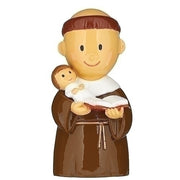 Saint Anthony Little Patron Figure 3 1/4" - Unique Catholic Gifts