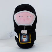 Saint Faustina Plush Doll 10" - Unique Catholic Gifts