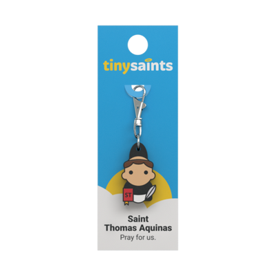 Saint Thomas Aquinas Tiny Saint. - Unique Catholic Gifts