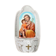 Saint Joseph Holy Water Font - Unique Catholic Gifts