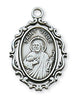 Saint Jude Sterling Silver Medal  1"(L621JU) - Unique Catholic Gifts