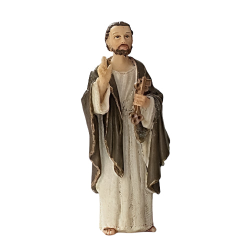 St. Peter Figurine Statue  (4") - Unique Catholic Gifts