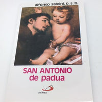 San Antonio de Padua by Alfoso Salvini O.S.B - Unique Catholic Gifts