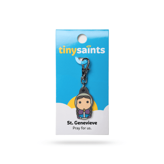 St. Genevieve Tiny Saint - Unique Catholic Gifts
